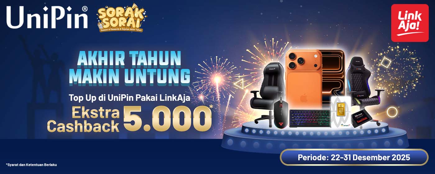 Tutup Tahun dengan Cashback Spesial dari LinkAja!